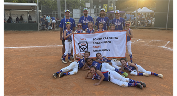 Trenholm Blue All Stars Win SC Little League Coach Pitch Softball State Championship
