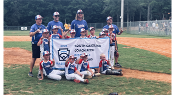 Trenholm Blue Wins SC LL District 3 Coach Pitch Baseball Championship!