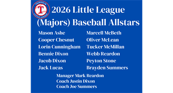 Trenholm Little League Hosts SC LL District 3 Little League Baseball Tournament